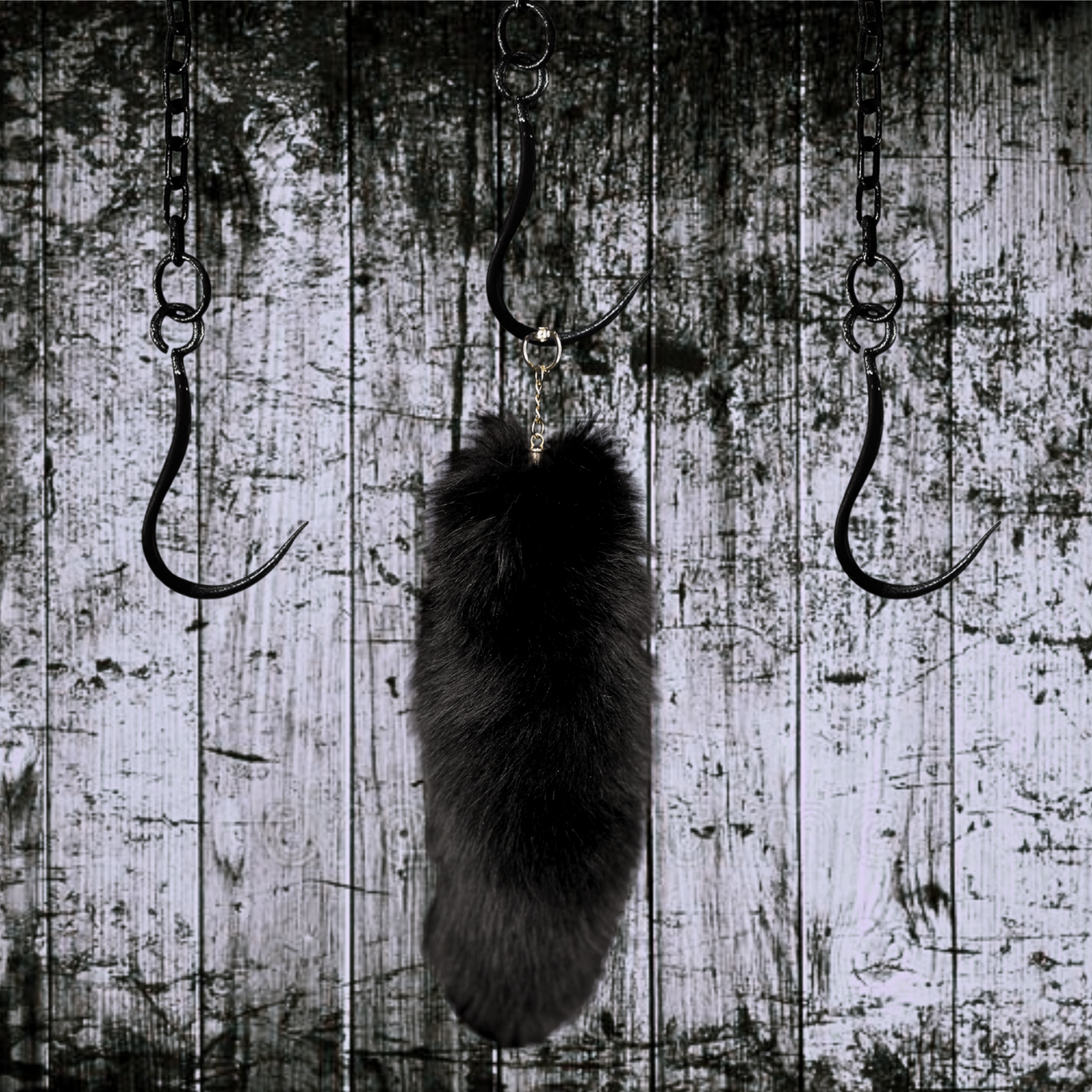 Killer Instinct Faux Tail Keychain