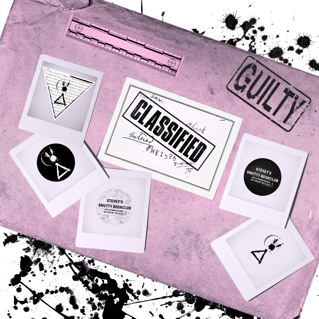 Evidence of a Smutty Bookclub Five Piece Sticker Set