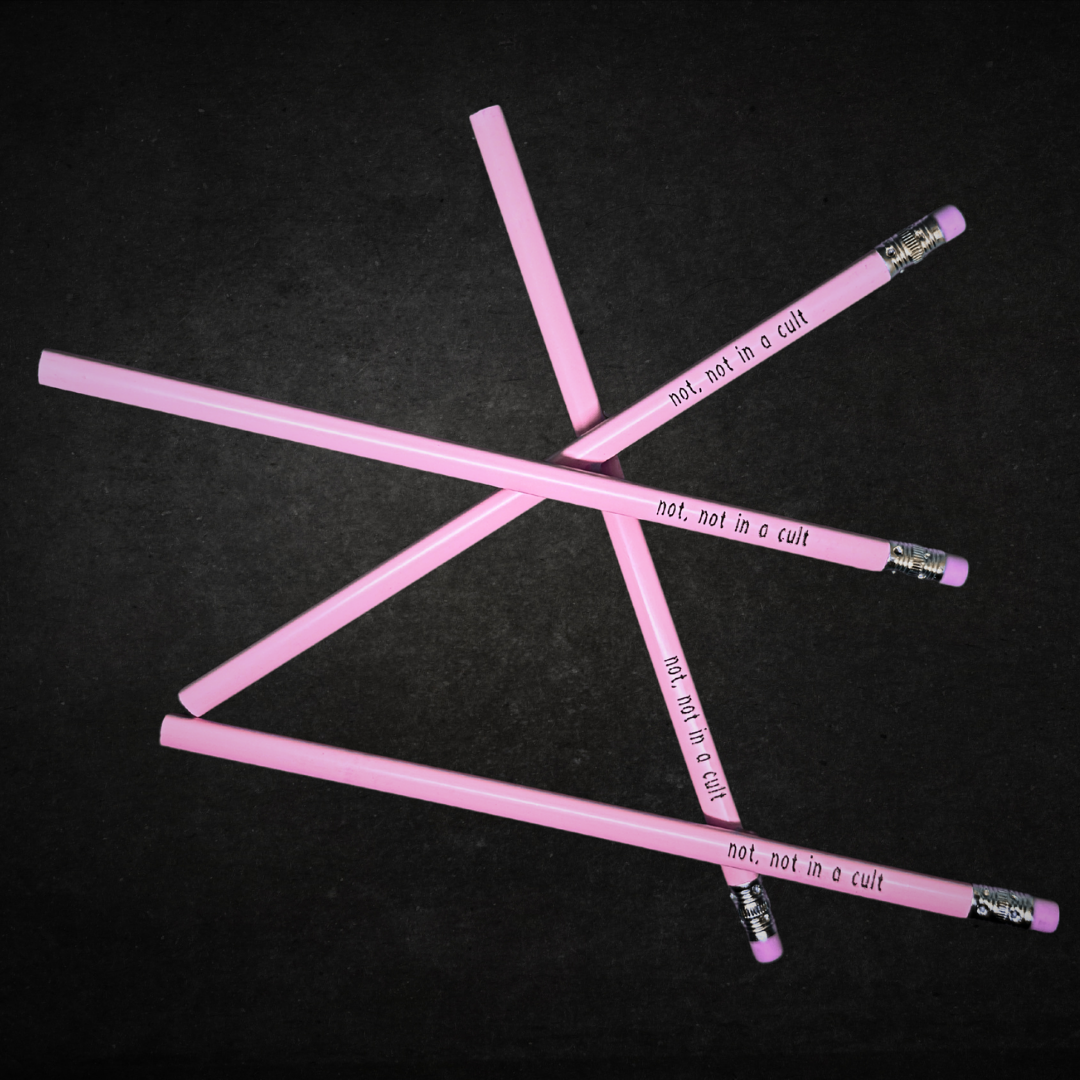 Tell Me Little Pink Lies Not, Not in a Cult Engraved Marking Stick Box Set