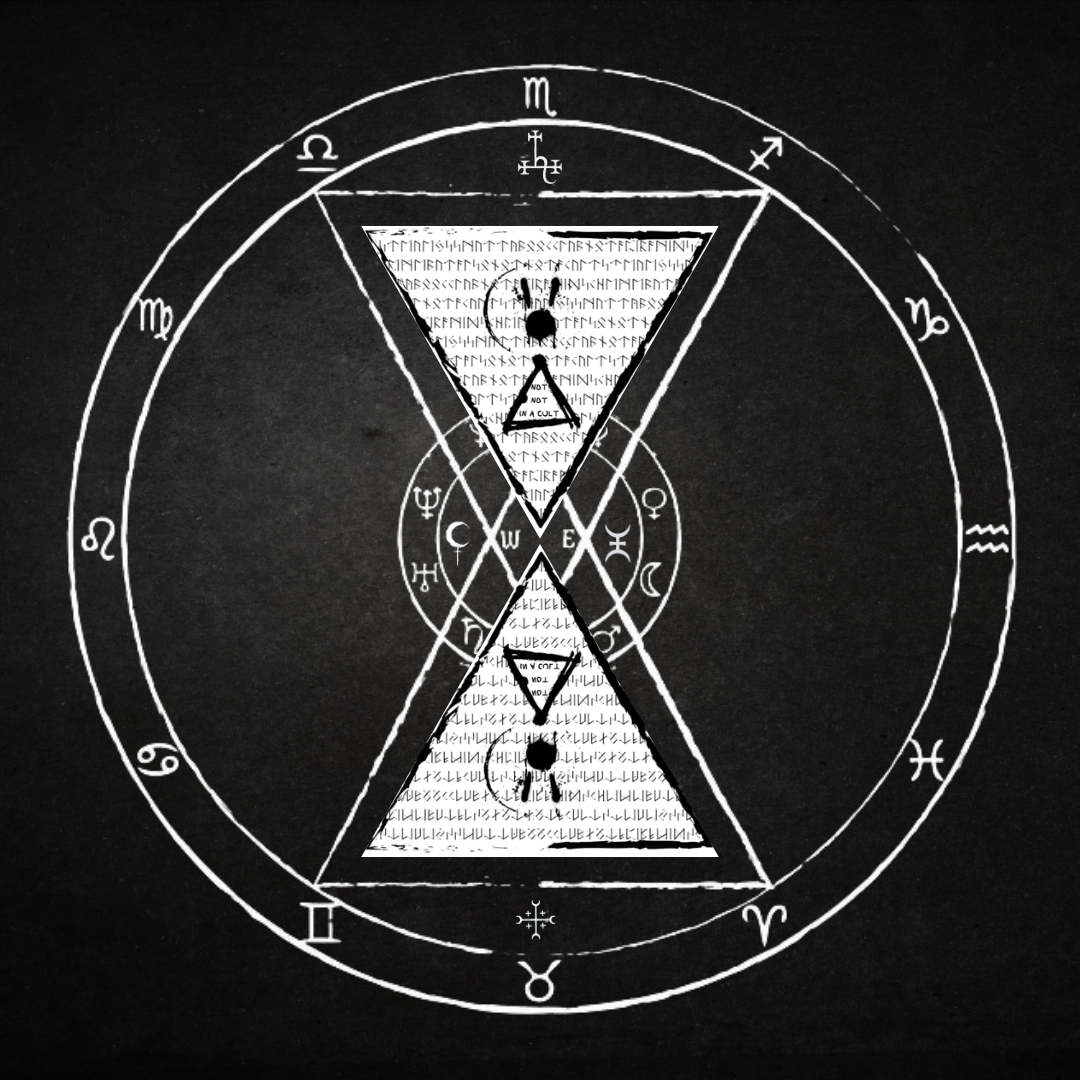 Not, Not in a Cult Coded Twin Sticker Set